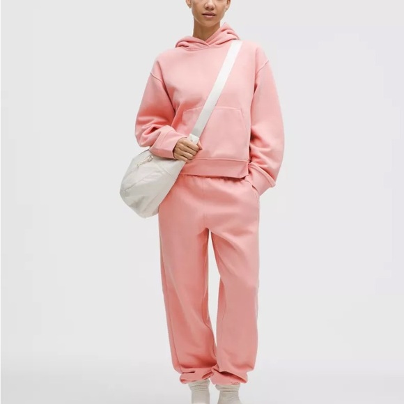 NWT Lululemon Women Steady State Hoodie size S Pink (Tea Rose) - Picture 2 of 10